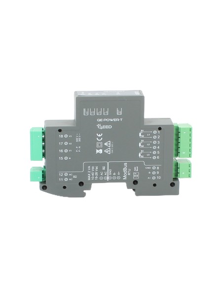 Analizador de red modbus qeed qe-power-t-std